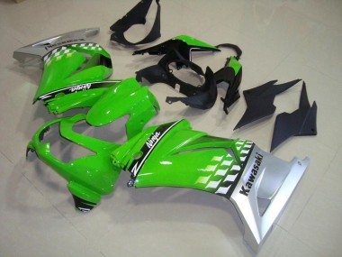 Verde Argento Carene Moto Kawasaki ZX 250R 2008-2012