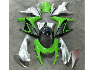 Verde Argento Kits Carenatura Moto Completa Suzuki GSXR 600 / 750 K11 2011-2024