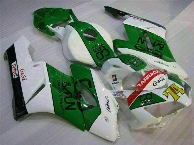 Verde Bianco Carene Moto Honda CBR 1000 RR 2004-2005 Verde Bianco Carene Moto Honda CBR 1000 RR 2004-2005