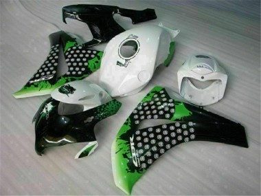 Verde Bianco Kit Carenatura Iniezione Honda CBR 1000 RR 2008-2011