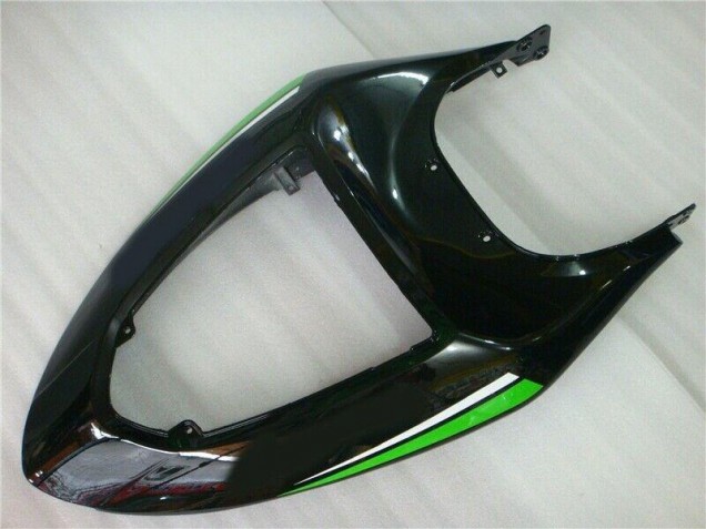 Verde Bianco Nero Carene Moto Kawasaki ZX6R 2005-2006 Verde Bianco Nero Carene Moto Kawasaki ZX6R 2005-2006