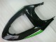 Verde Bianco Nero Carene Moto Kawasaki ZX6R 2005-2006 Verde Bianco Nero Carene Moto Kawasaki ZX6R 2005-2006
