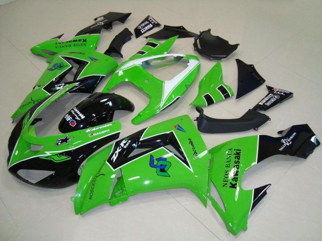 Verde Carene Moto Kawasaki ZX10R 2006-2007 Verde Carene Moto Kawasaki ZX10R 2006-2007