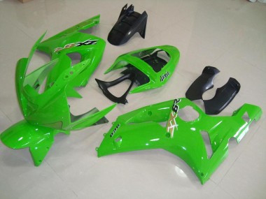 Verde Carene Moto & Plastica Kawasaki ZX6R 2003-2004