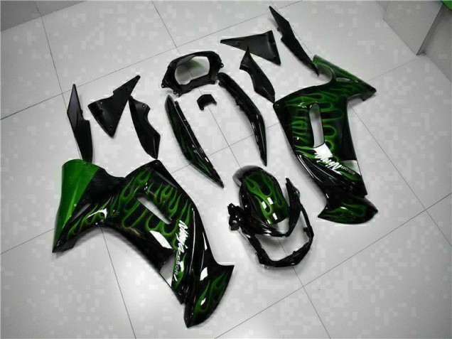 Verde Fiamma Carene Moto Kawasaki EX650 2006-2008