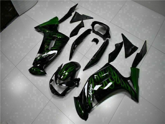 Verde Fiamma Carene Moto Kawasaki EX650 2006-2008