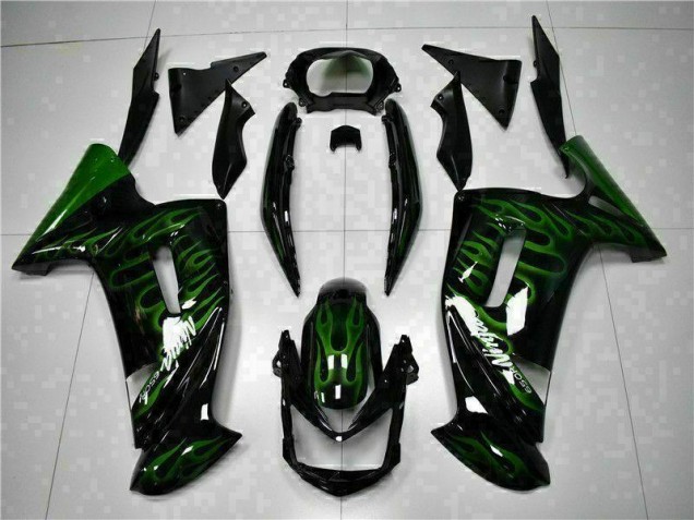 Verde Fiamma Carene Moto Kawasaki EX650 2006-2008