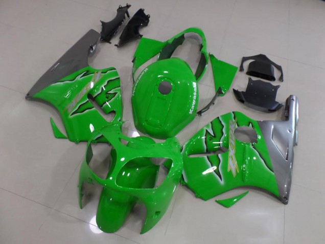 Verde Fiamma Carene Moto Kawasaki ZX12R 2000-2001 Verde Fiamma Carene Moto Kawasaki ZX12R 2000-2001