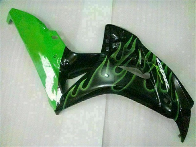 Verde Fiamma Nero Carene Moto Honda CBR 1000 RR 2006-2007