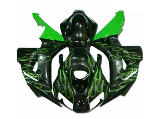 Verde Fiamma Nero Carene Moto Honda CBR 1000 RR 2006-2007
