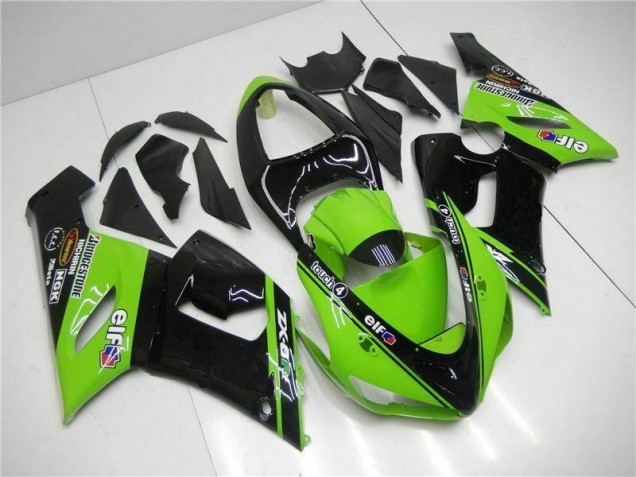 Verde Kit Carena Moto & Plastica Moto Kawasaki ZX6R 2005-2006 Verde Kit Carena Moto & Plastica Moto Kawasaki ZX6R 2005-2006