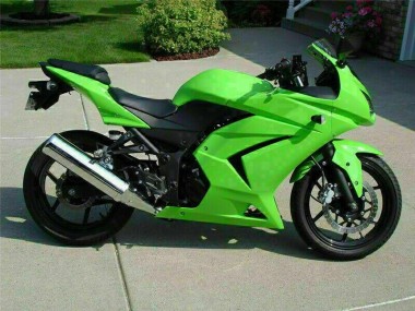 Verde Kit Completo Carenatura Moto ABS Kawasaki EX250 2008-2012