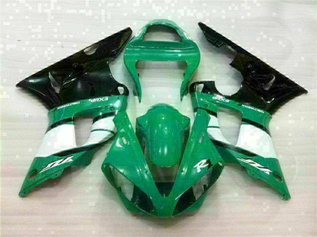 Verde Kits Carenatura Motocicletta Completo ABS Yamaha R1 2000-2001 Verde Kits Carenatura Motocicletta Completo ABS Yamaha R1 2000-2001