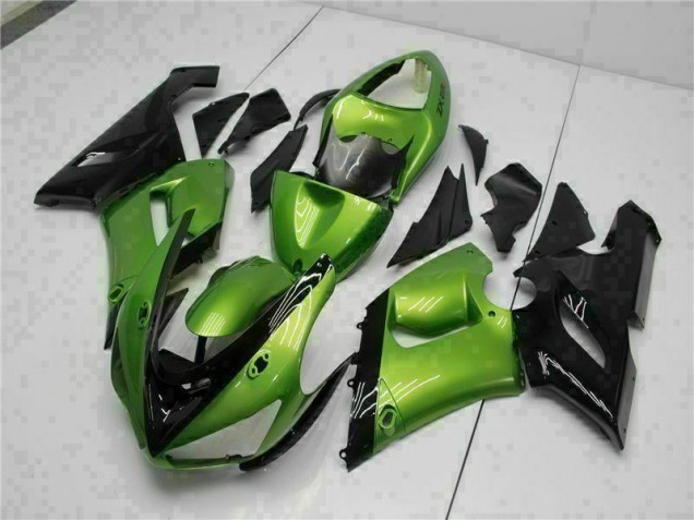Verde Kits Carene Moto Kawasaki ZX6R 2005-2006 Verde Kits Carene Moto Kawasaki ZX6R 2005-2006