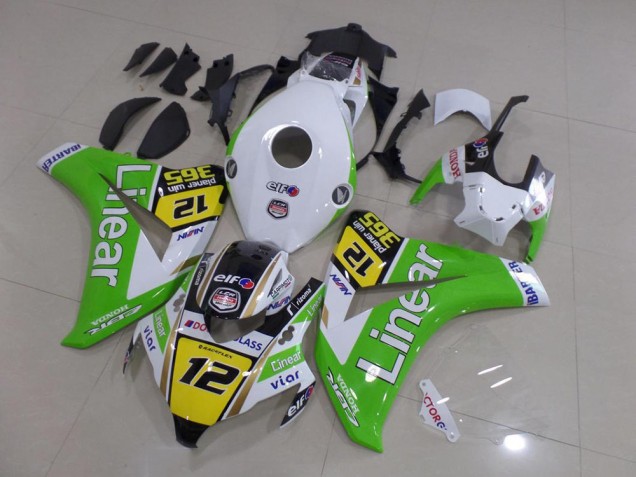Verde Linear 12 Carene Moto Honda CBR 1000 RR 2008-2011 Verde Linear 12 Carene Moto Honda CBR 1000 RR 2008-2011