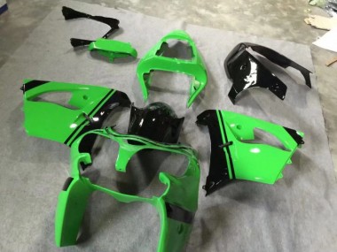 Verde Lucido Nero Carene Moto Kawasaki ZX9R 2002-2003