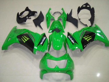 Verde Monster Carene Moto Kawasaki ZX 250R 2008-2012