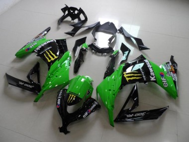 Verde Monster Carene Moto Kawasaki ZX 300R 2013-2016