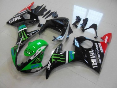 Verde Monster Carene Moto Yamaha R6 2003-2005