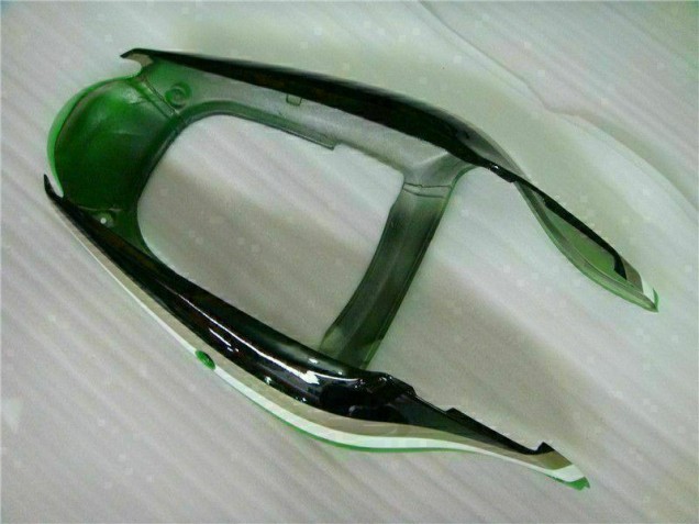 Verde Nero ABS Kit Carenatura Moto Kawasaki ZX6R 2000-2002 Verde Nero ABS Kit Carenatura Moto Kawasaki ZX6R 2000-2002