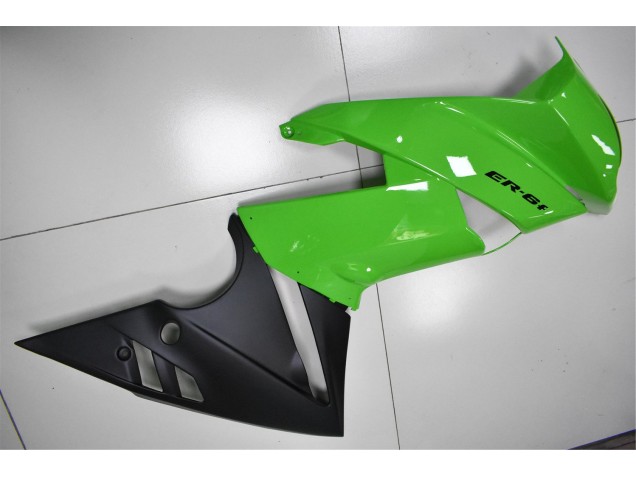 Verde Nero ABS Kits Carena Moto Kawasaki EX650 2009-2011 Verde Nero ABS Kits Carena Moto Kawasaki EX650 2009-2011