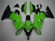 Verde Nero ABS Kits Carena Moto Kawasaki EX650 2009-2011 Verde Nero ABS Kits Carena Moto Kawasaki EX650 2009-2011