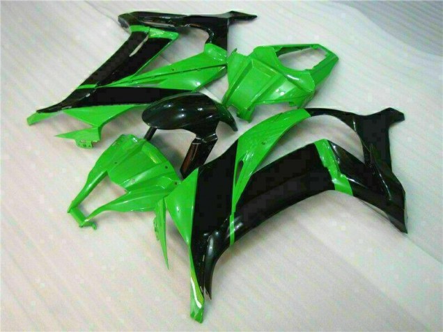 Verde Nero ABS Kits Carene Moto Kawasaki ZX10R 2011-2015 Verde Nero ABS Kits Carene Moto Kawasaki ZX10R 2011-2015