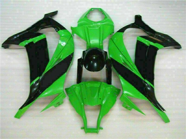 Verde Nero ABS Kits Carene Moto Kawasaki ZX10R 2011-2015 Verde Nero ABS Kits Carene Moto Kawasaki ZX10R 2011-2015
