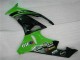 Verde Nero ABS Kits Carene Moto Kawasaki ZX6R 2009-2012