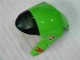 Verde Nero ABS Kits Carene Moto Kawasaki ZX6R 2009-2012