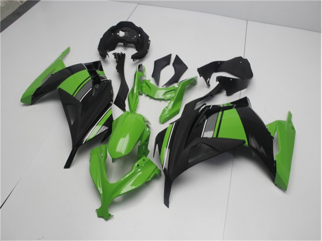 Verde Nero ABS Plastica Moto & Carenatura Moto Kawasaki EX300 2013-2016 Verde Nero ABS Plastica Moto & Carenatura Moto Kawasaki EX300 2013-2016