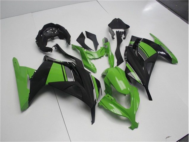 Verde Nero ABS Plastica Moto & Carenatura Moto Kawasaki EX300 2013-2016 Verde Nero ABS Plastica Moto & Carenatura Moto Kawasaki EX300 2013-2016