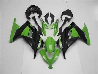 Verde Nero ABS Plastica Moto & Carenatura Moto Kawasaki EX300 2013-2016