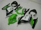 Verde Nero Argento Carene Moto Kawasaki EX300 2013-2016 Verde Nero Argento Carene Moto Kawasaki EX300 2013-2016