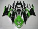 Verde Nero Carena Moto Kawasaki ZX6R 2013-2018 Verde Nero Carena Moto Kawasaki ZX6R 2013-2018