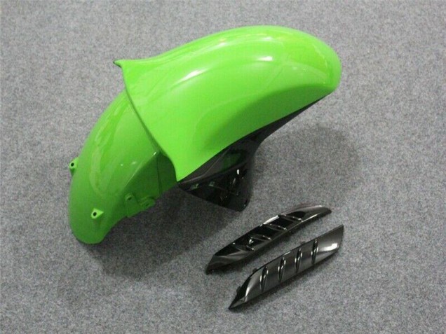 Verde Nero Carene Moto Kawasaki ZX14R ZZR 1400 2006-2011 Verde Nero Carene Moto Kawasaki ZX14R ZZR 1400 2006-2011