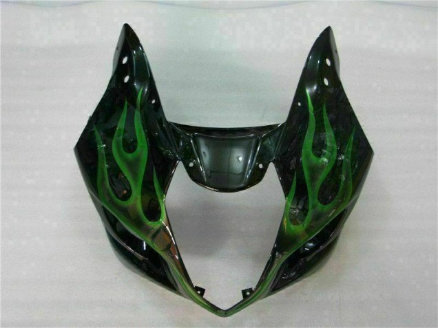 Verde Nero Carene Moto Suzuki GSXR 1000 K3 2003-2004 Verde Nero Carene Moto Suzuki GSXR 1000 K3 2003-2004