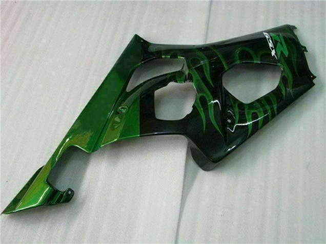 Verde Nero Carene Moto Suzuki GSXR 1000 K3 2003-2004 Verde Nero Carene Moto Suzuki GSXR 1000 K3 2003-2004
