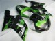 Verde Nero Carene Moto Suzuki GSXR 600 / 750 K1 K2 K3 2001-2003 Verde Nero Carene Moto Suzuki GSXR 600 / 750 K1 K2 K3 2001-2003