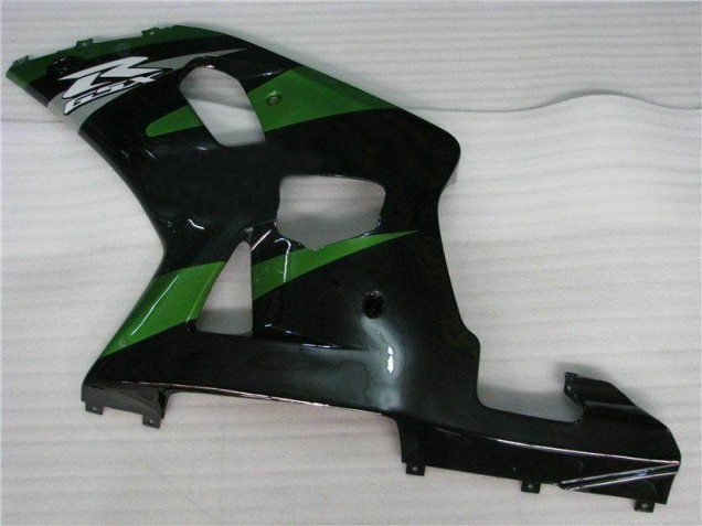 Verde Nero Carene Moto Suzuki GSXR 600 / 750 K1 K2 K3 2001-2003 Verde Nero Carene Moto Suzuki GSXR 600 / 750 K1 K2 K3 2001-2003