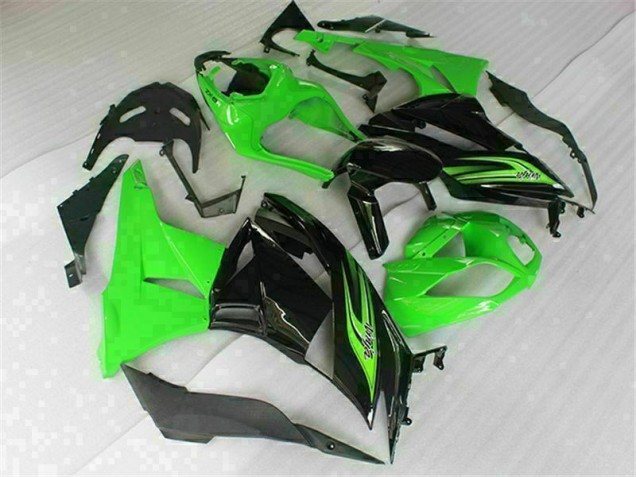 Verde Nero Carrozzeria Moto & Carena Moto Kawasaki ZX6R 2009-2012 Verde Nero Carrozzeria Moto & Carena Moto Kawasaki ZX6R 2009-2012