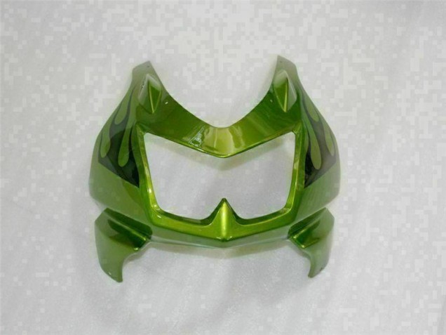 Verde Nero Kit Carene Kawasaki EX250 2008-2012 Verde Nero Kit Carene Kawasaki EX250 2008-2012