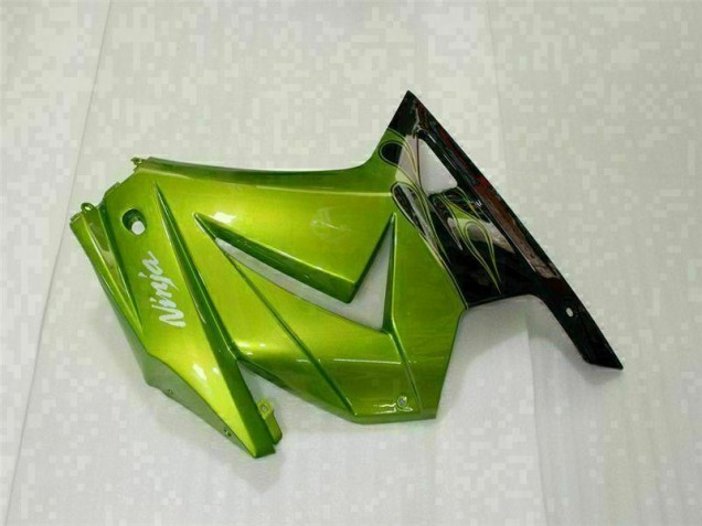 Verde Nero Kit Carene Kawasaki EX250 2008-2012 Verde Nero Kit Carene Kawasaki EX250 2008-2012