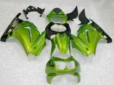 Verde Nero Kit Carene Kawasaki EX250 2008-2012
