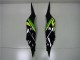 Verde Nero Kits Carene Moto Kawasaki ZX6R 2013-2018 Verde Nero Kits Carene Moto Kawasaki ZX6R 2013-2018