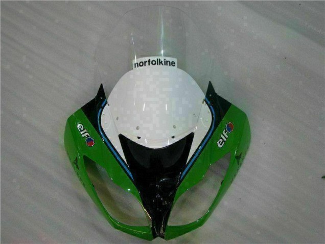 Verde Nero LeoVince Carene Moto Kawasaki ZX6R 2009-2012 Verde Nero LeoVince Carene Moto Kawasaki ZX6R 2009-2012
