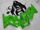 Verde Nero Ninja ABS Plastica Moto & Carenatura Moto Kawasaki EX250 2008-2012 Verde Nero Ninja ABS Plastica Moto & Carenatura Moto Kawasaki EX250 2008-2012