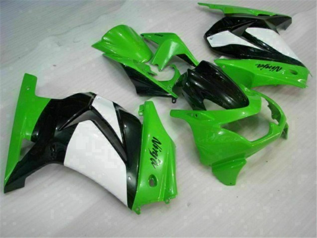 Verde Nero Ninja Kits Carenatura Moto Completa Kawasaki EX250 2008-2012