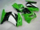 Verde Nero Ninja Kits Carenatura Moto Completa Kawasaki EX250 2008-2012