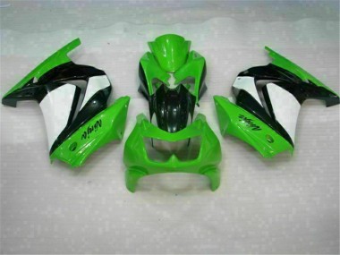 Verde Nero Ninja Kits Carenatura Moto Completa Kawasaki EX250 2008-2012